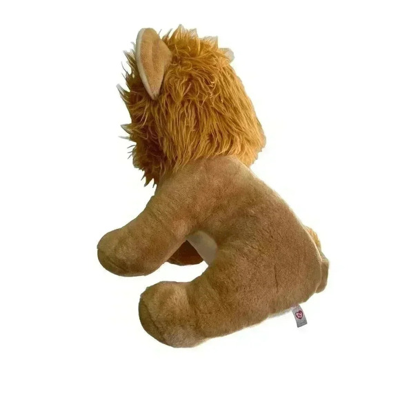 TY Beanie Boo - Louie The Lion (LARGE Size - 16 inch) Rare Collectible Plush - Picture 6 of 9